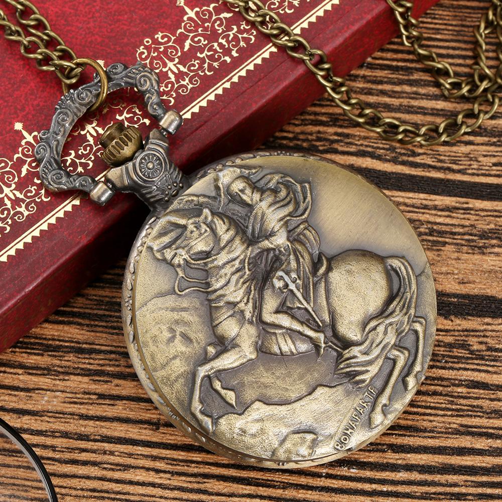 Bronze Napoleon Bonaparte Pocket Watch
