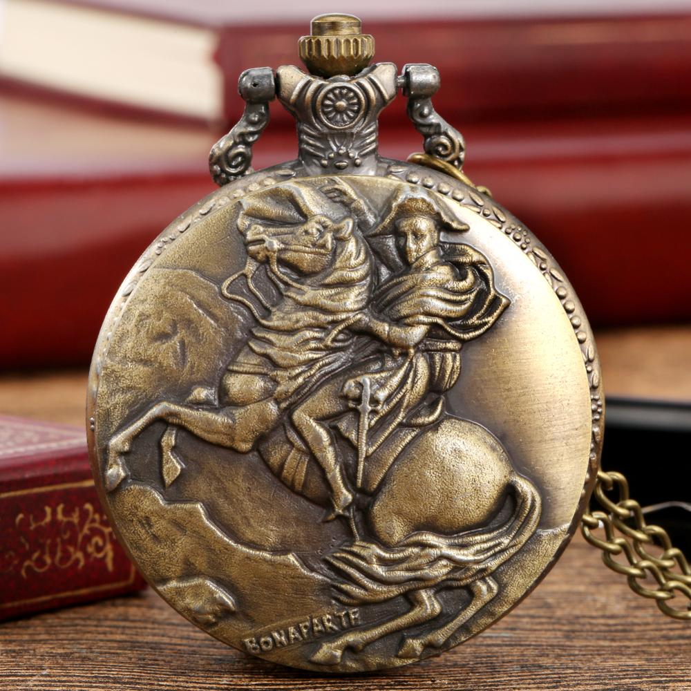 Bronze Napoleon Bonaparte Pocket Watch
