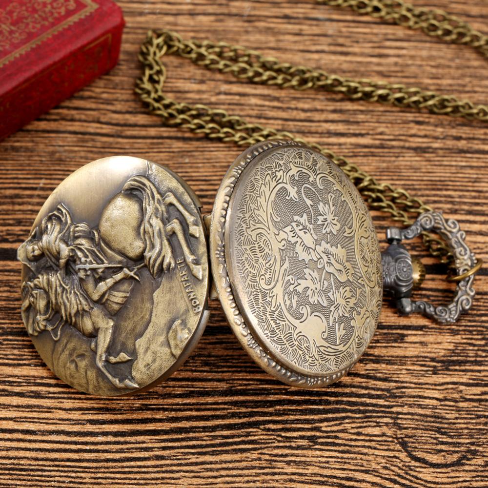Bronze Napoleon Bonaparte Pocket Watch