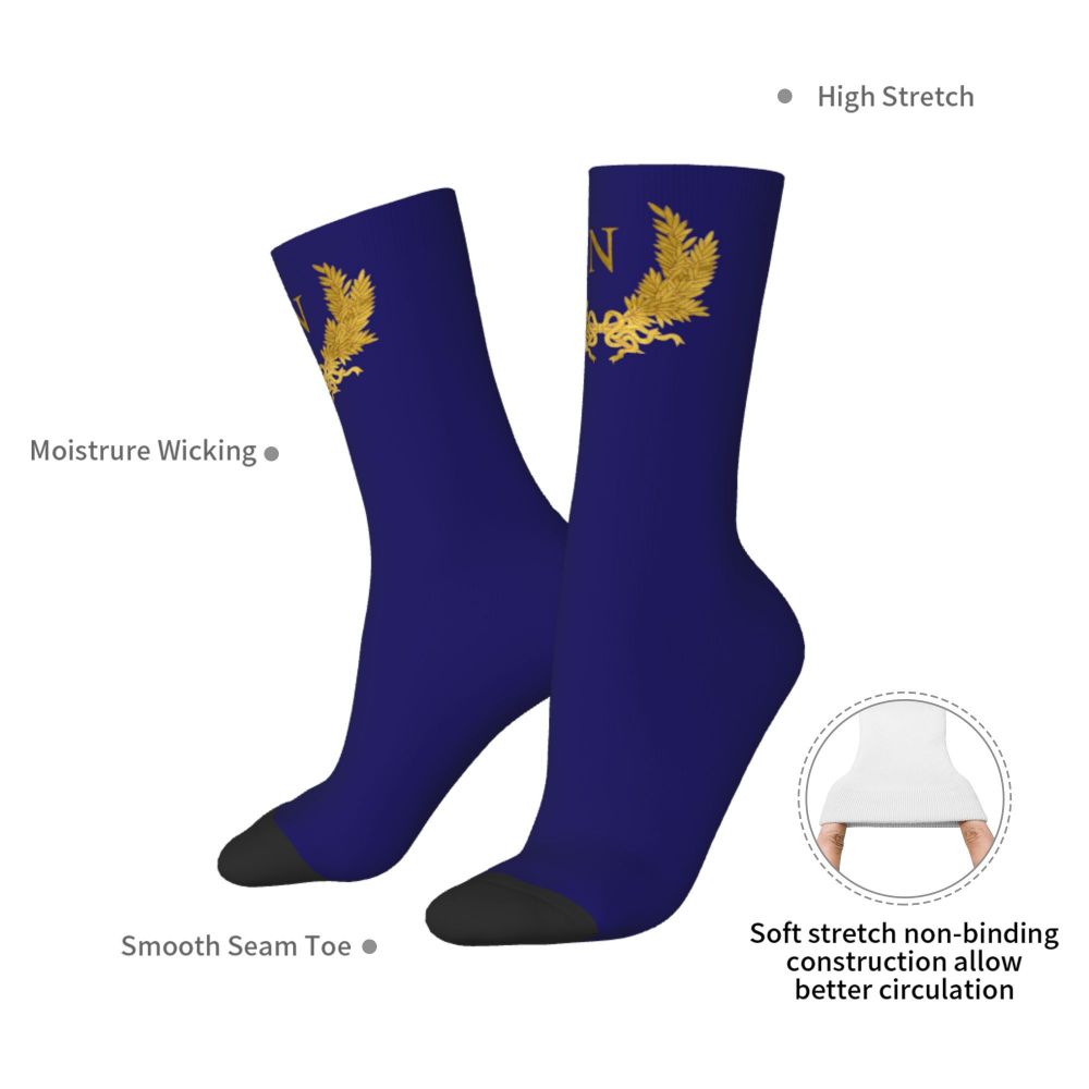 Napoleon Bonaparte Emblem Socks