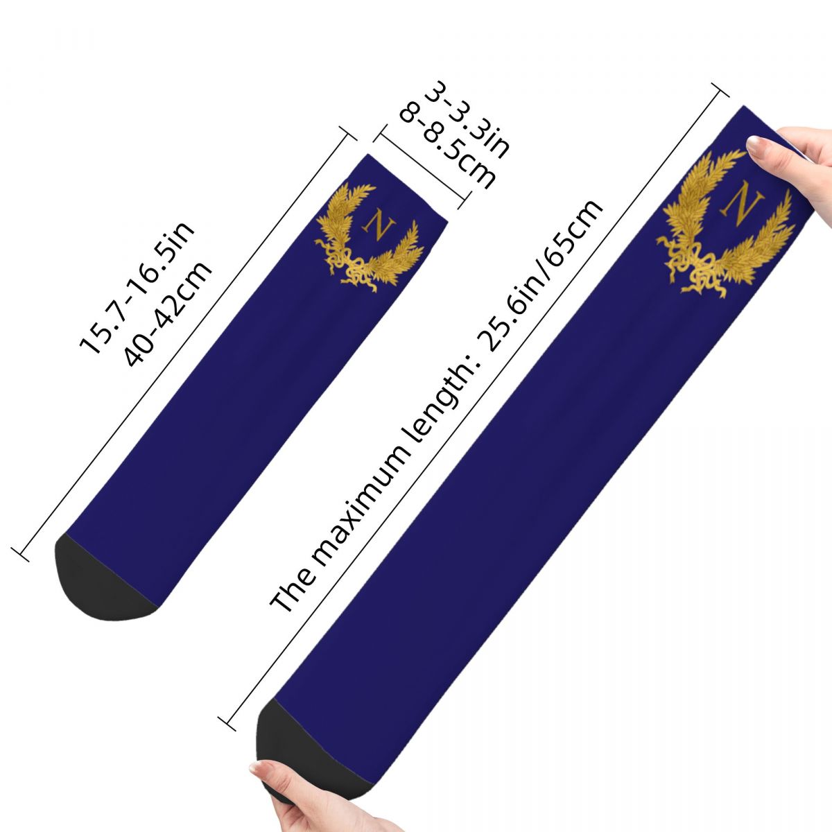 Napoleon Bonaparte Emblem Socks