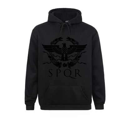 Roman Empire Hoodie-Black Eagle