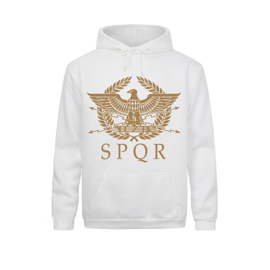 SPQR Roman Empire Hoodie-Golden Eagle